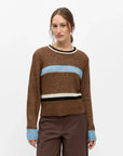 Aggie Knit Jumper - Brown