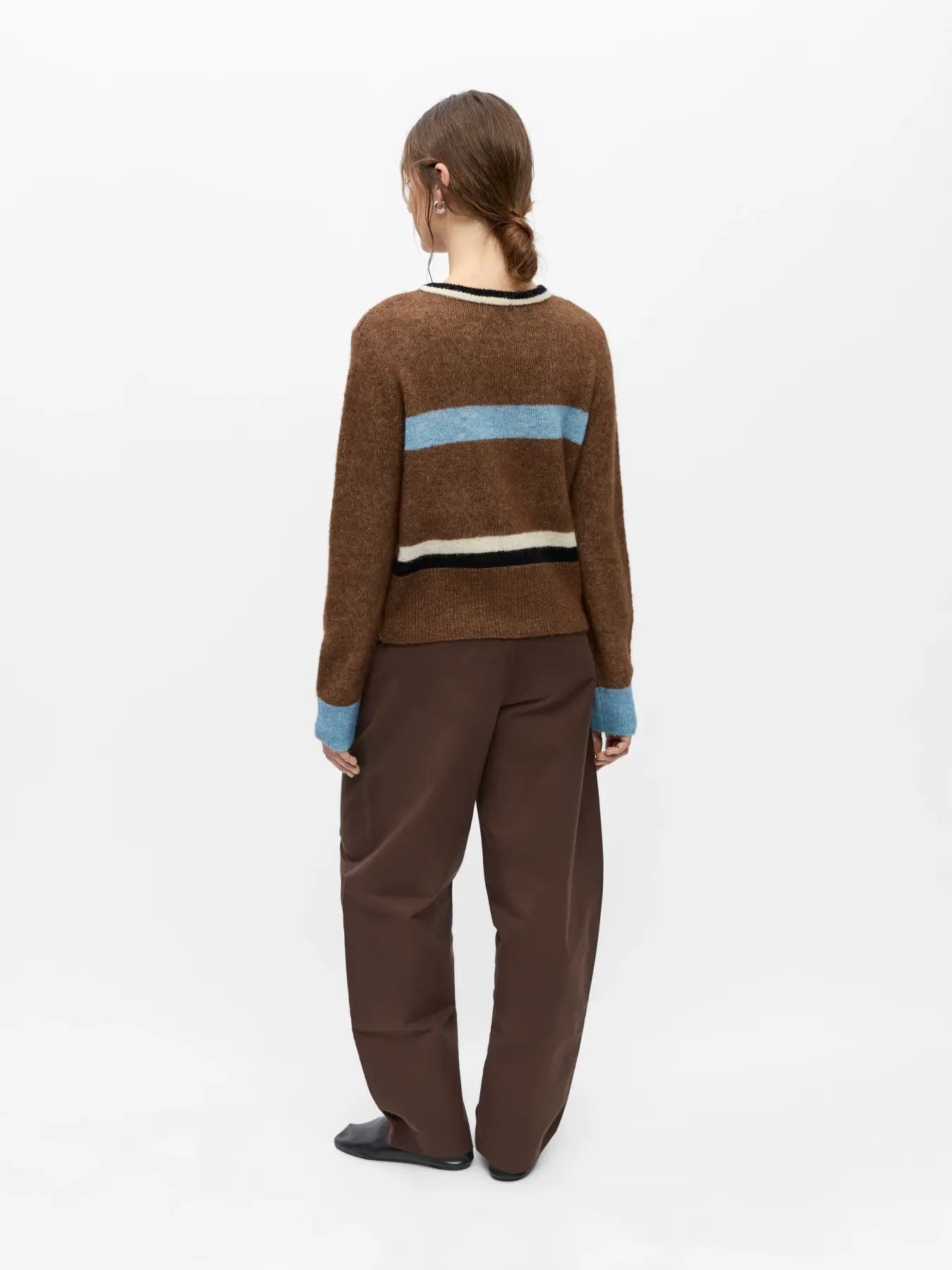 Aggie Knit Jumper - Brown