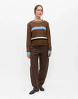 Aggie Knit Jumper - Brown