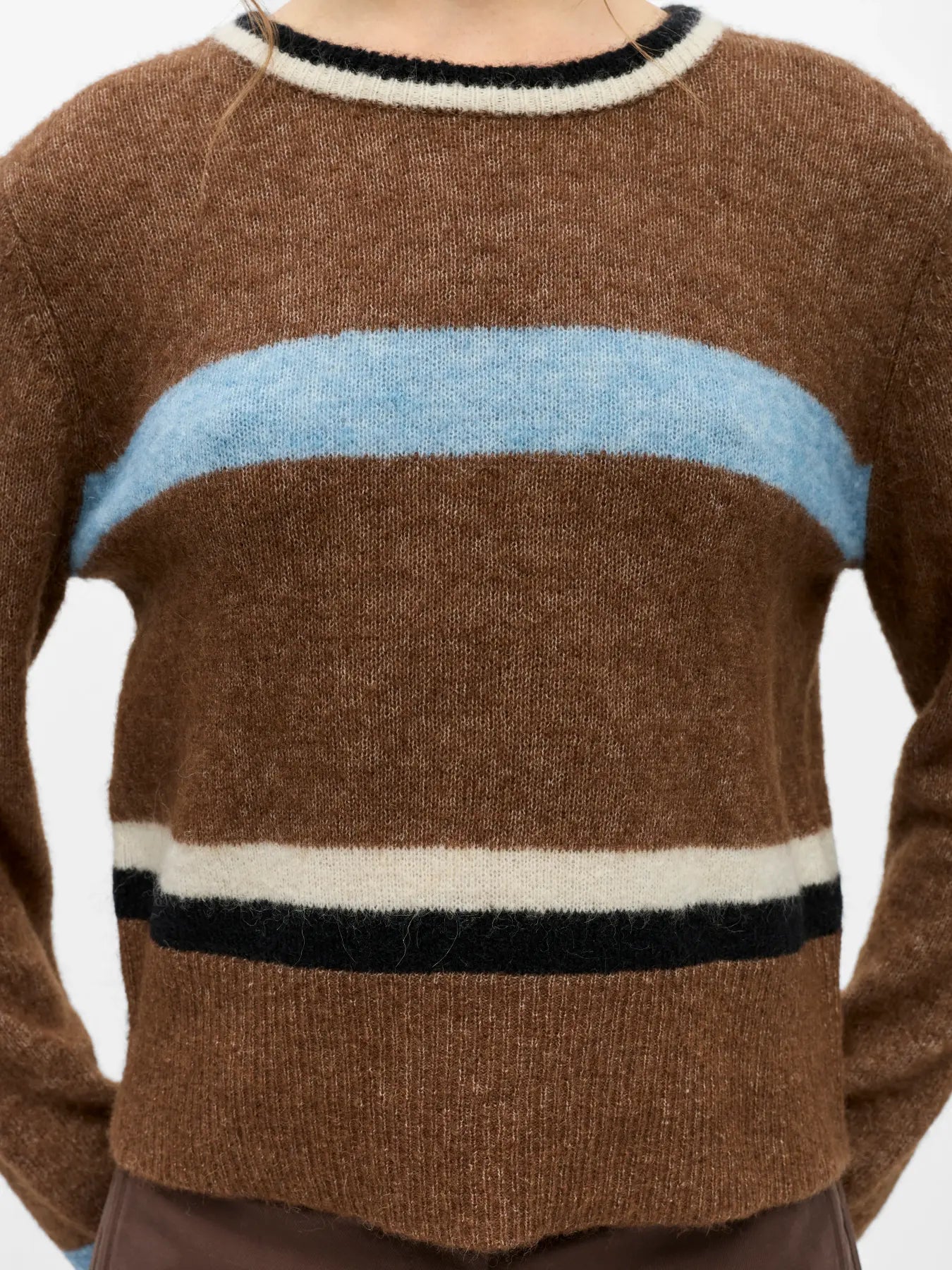 Aggie Knit Jumper - Brown
