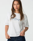 Yatty White T Shirt