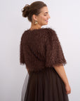 Beata top - Brown
