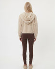 Joan Knit Zip Jumper - Cream