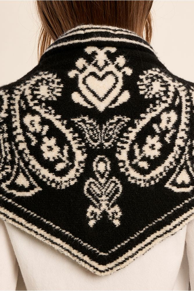 Wendy bandana black scarf