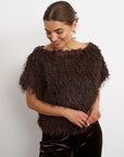Odette top - brown