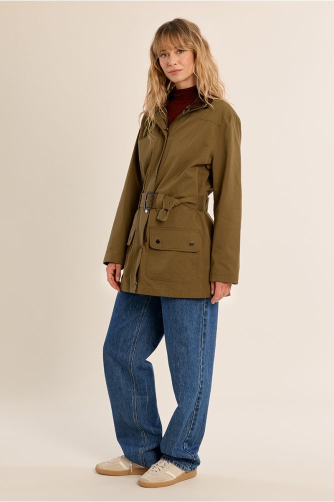 Demi Parka Jacket - Khaki