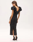 Bianca Midi Dress  Polka