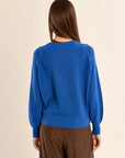 Bryce Knit Cardigan - Blue