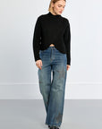 Amira Knit Jumper - Black