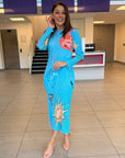 Blue Celestial Gaia Dress