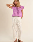 Amie Blouse - Lilac