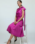 Didi Drape Fuschia