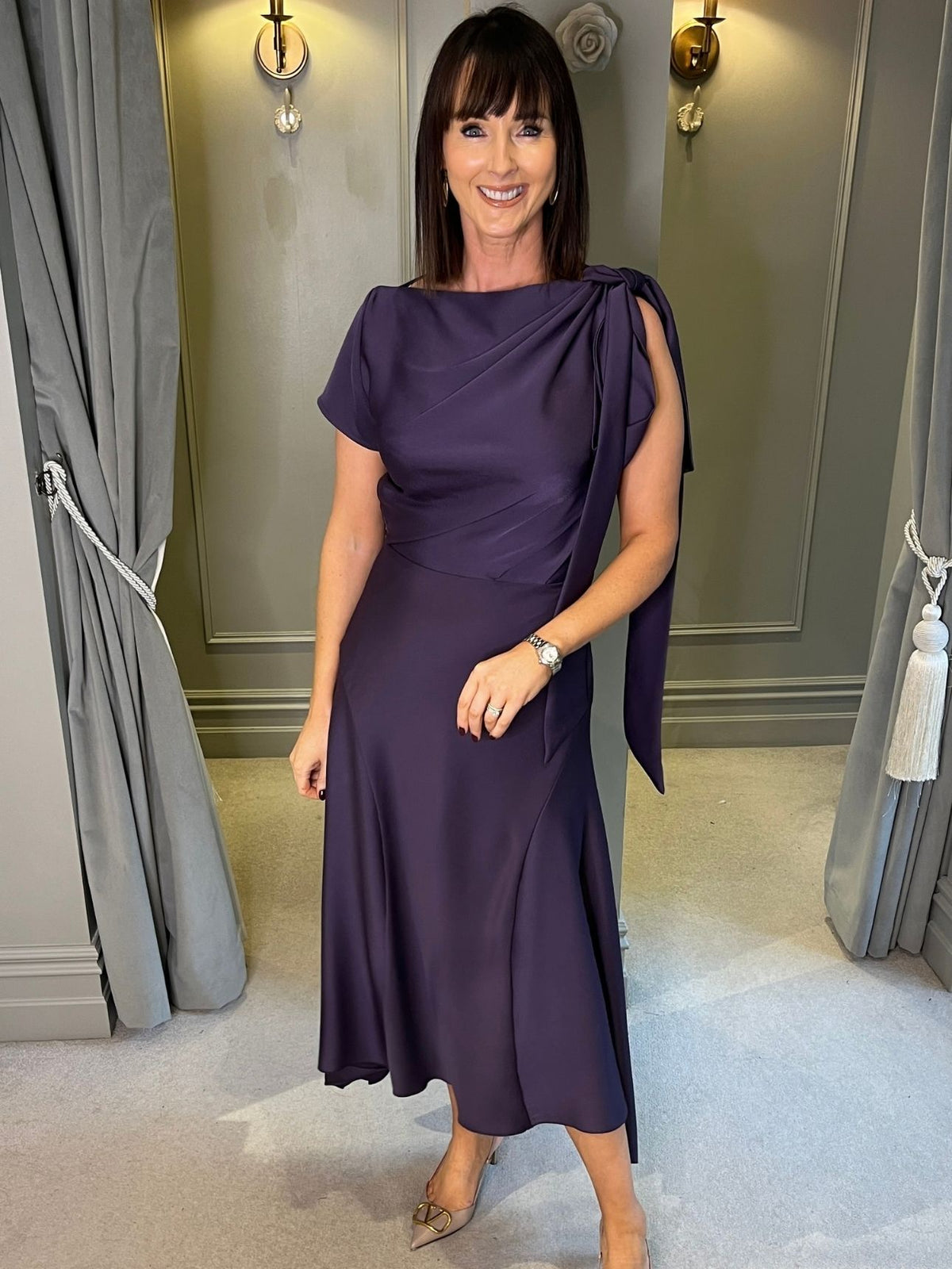 Didi dress - Damson