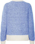 Kamara blue stripe knit