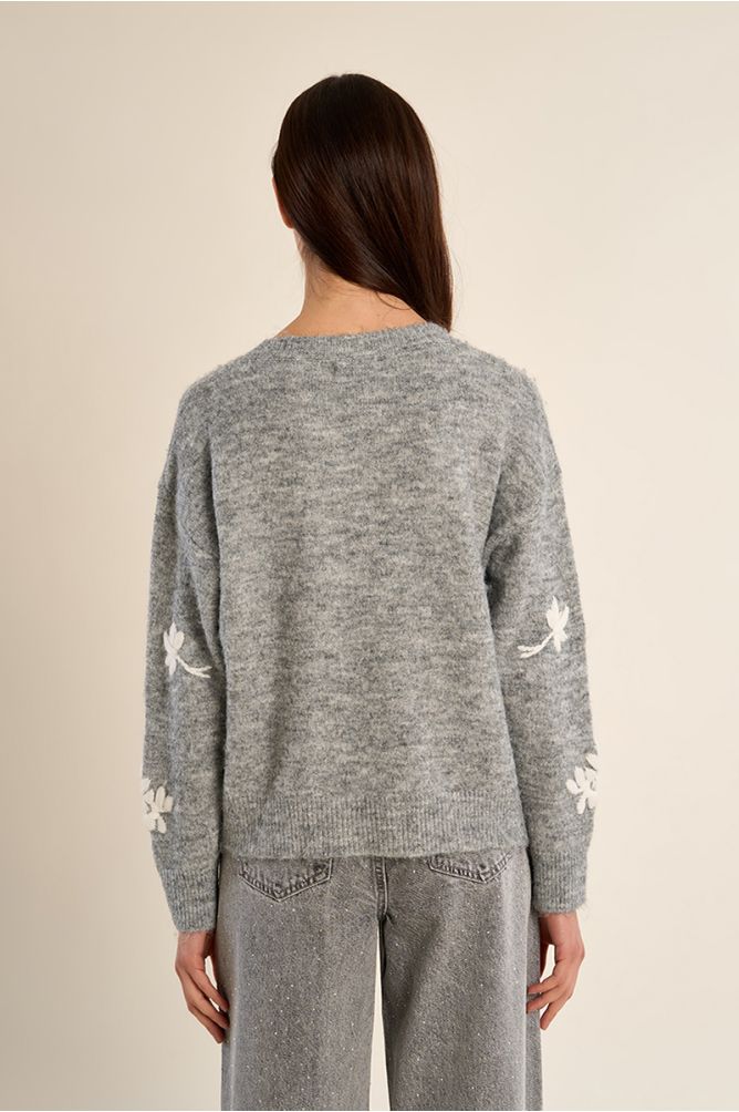 Jameel Knit Cardgian - Grey