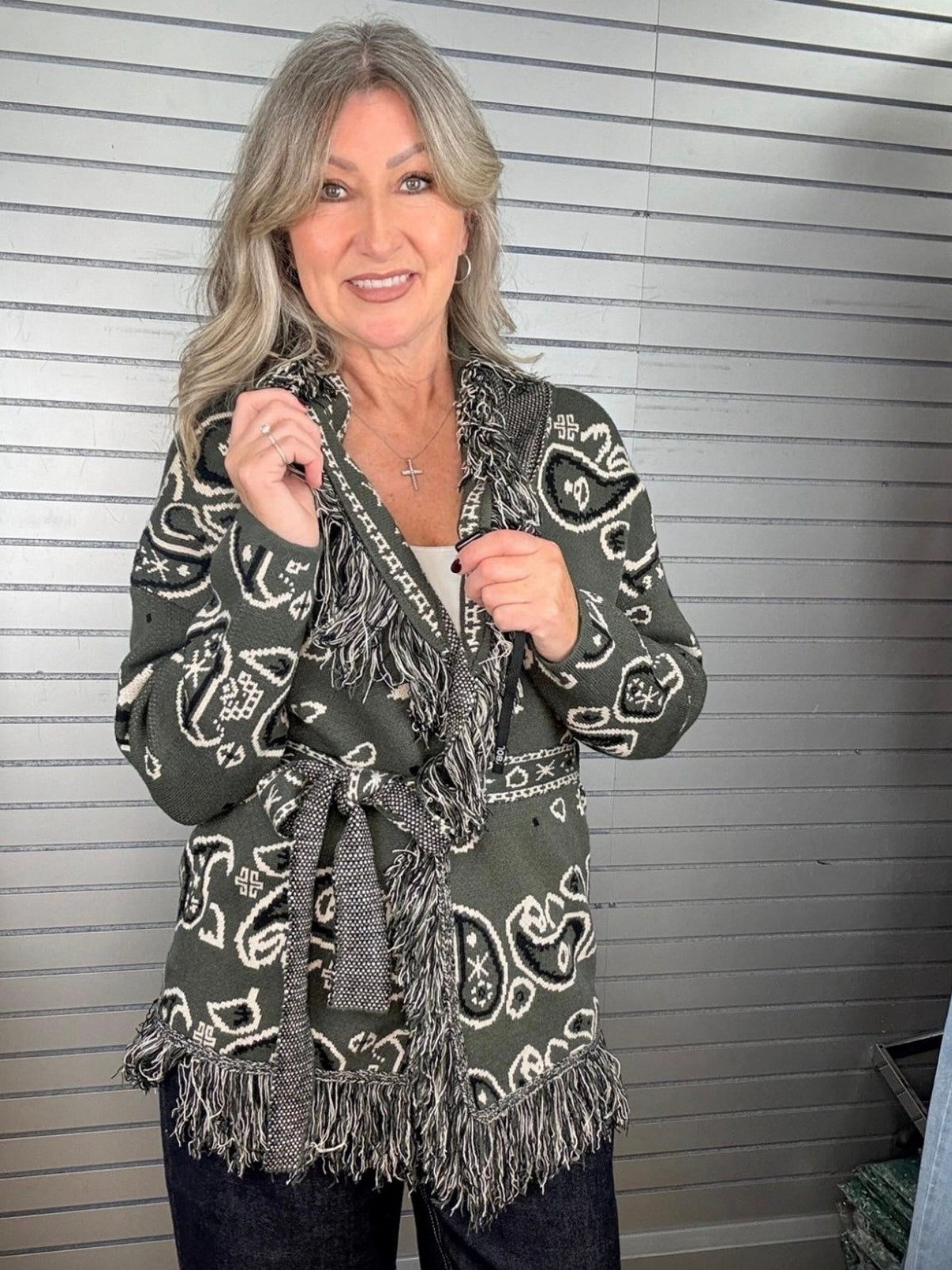 Hailee cardigan - Green