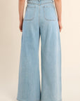 Bethan Wide Jeans - Light Blue