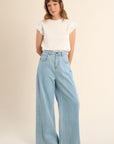 Bethan Wide Jeans - Light Blue