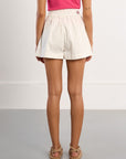 Elena HW Shorts - White