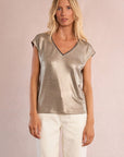 Gwen Stud V Neck