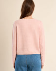 Freya Knit Cardigan - Pink