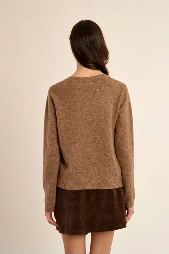 Freya Knit Cardigan - Camel