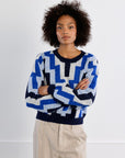 Clay Knit Jumper - Blue