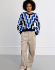 Clay Knit Jumper - Blue