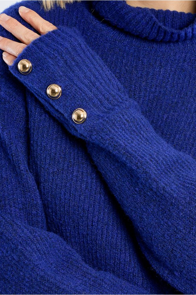 Keeley Knit Jumper - Cobalt