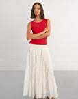 Amerie Knit Tank - Red