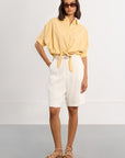 Moran Knot Shirt - Yellow