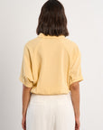 Moran Knot Shirt - Yellow