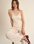 Rein Lace Cami - Cream