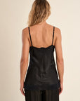Rein Lace Cami - Black