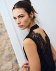 Rowen Lace Top - Black