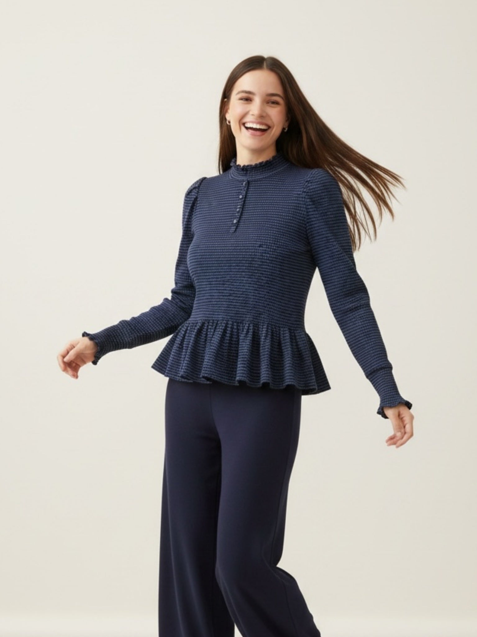 Life Blouse - Dark Blue