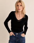 Titan Lace Top - Black