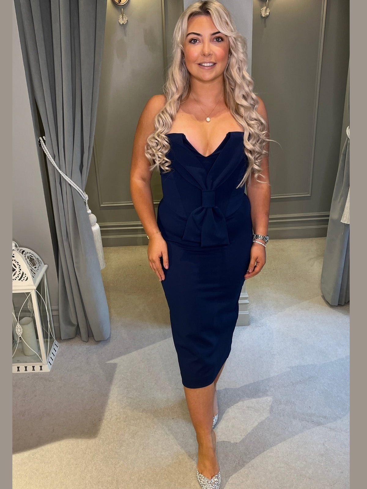 Macy knee - Navy