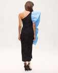 Malcolm Frill Dress - Black