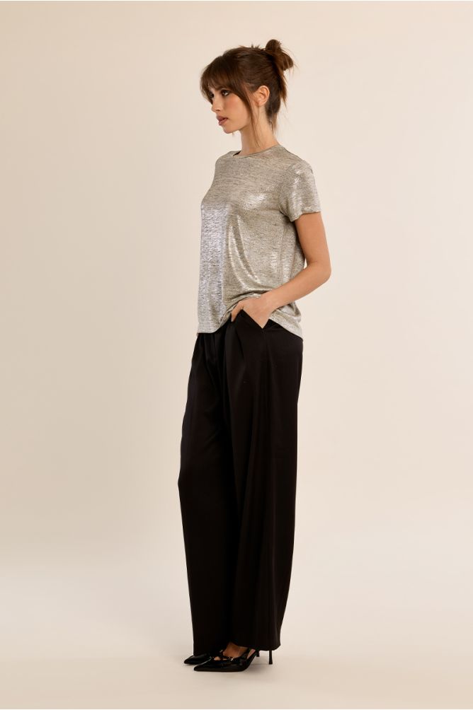Ulia Metallic T - Beige