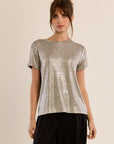 Ulia Metallic T - Beige