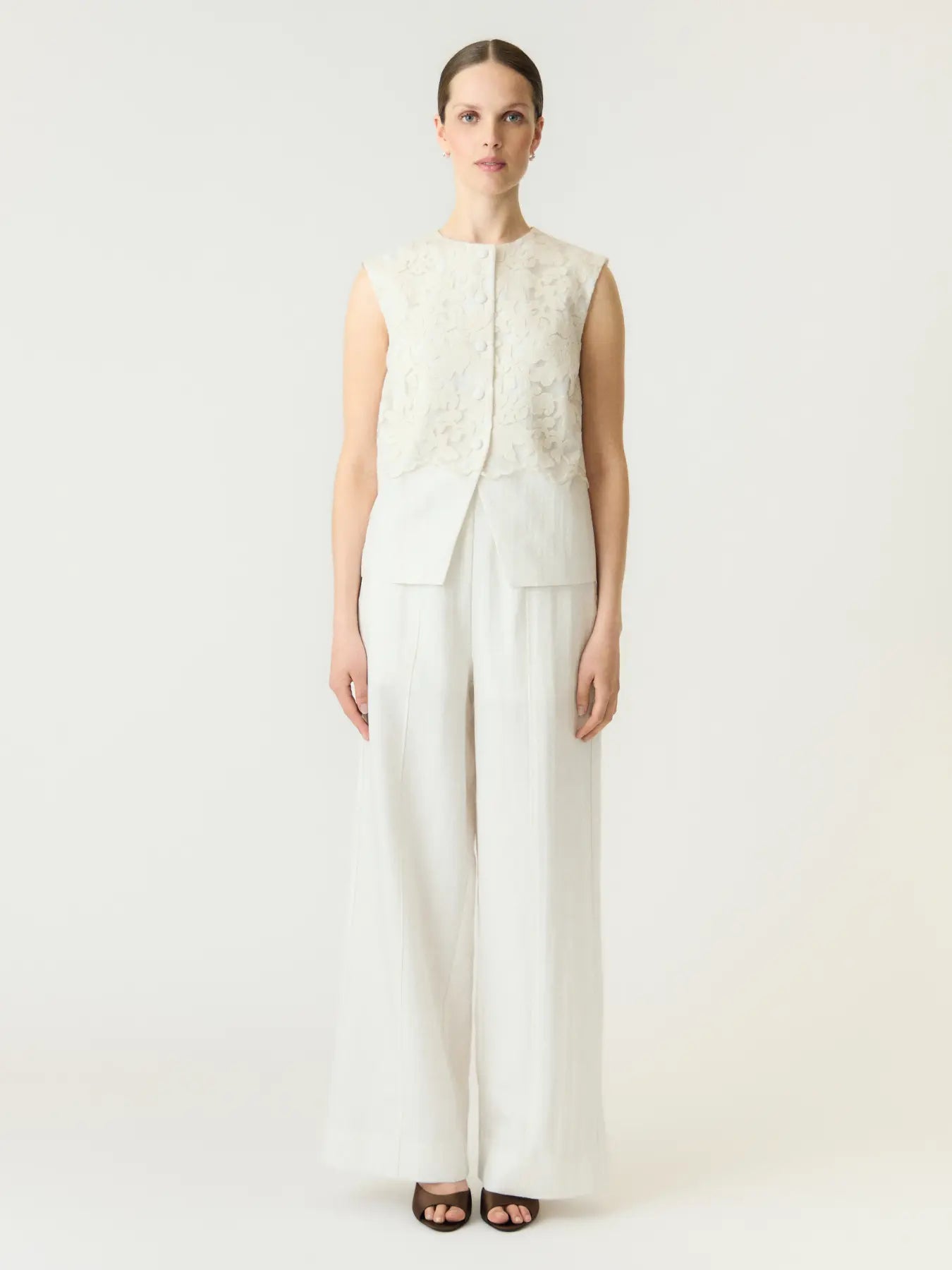 Tama HW Trousers - Off White