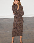 Celeste Dress - Leopard