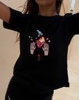 Heart T Shirt - Black