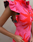 Soleil Remi Dress - Pink/Red
