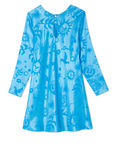 Sundazed Summer Mini Dress - Turquoise