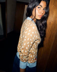 Deer Print Hollie Cardigan