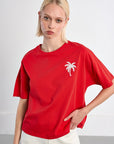 Red Palm T Shirt