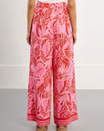 Belize Wide Leg Trousers - Pink