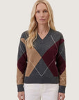 Preppy V Neck Sweater